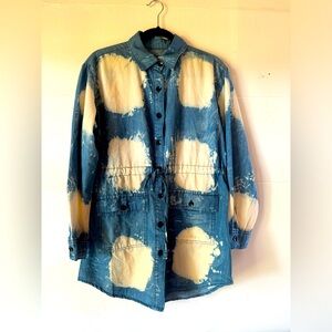 Women’s 1X tunic Y2K grunge distressed band concert festival sport game beach